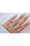 Yzk347 Special Series Oval Solitaire Ring Gold - 2