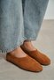 Lizoy Taba Genuine Leather Flat Sole Women Ballet Flats - 4