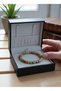 Colorful Natural Stone Bracelet – Elastic Unisex Natural Stone Bracelet with Jasper & Jade Stones - 4