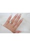 Yzk347 Special Series Oval Solitaire Ring Gold