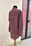Oversize Striped Modal Shirt - 5