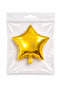3-Piece Gold Star Foil Balloon – Small Size Party Decoration - 2