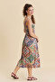 Slit Strappy Bohemian Dress - 7