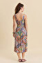 Slit Strappy Bohemian Dress - 4
