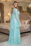 Luxury Lace Piece Bridal Robe Set - Special Design White Satin Nightgown - 3