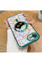 iPhone 17E Compatible Transparent Soft Silicone Magsafe Wireless Phone Case Cat Pattern - 2