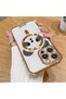 iPhone 14 Pro Compatible Transparent Soft Silicone Magsafe Wireless Phone Case Panda Pattern - 2