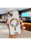 حافظة هاتف لاسلكية من السيليكون الناعم الشفاف متوافقة مع هاتف iPhone 14 Plus بنمط لطيف