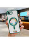 iPhone 16E Compatible Transparent Soft Silicone Magsafe Wireless Phone Case Cute Pattern