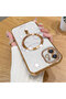 iPhone 12 Compatible Transparent Soft Silicone Magsafe Wireless Phone Case Star Pattern - 2