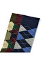 Stitch-Free Bamboo Socks Jacquard Mixed Colors Diamond Patterned Men's Socks Boxed 3 Pairs Premium Long Socks - 3