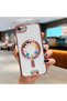 حافظة هاتف لاسلكية من السيليكون الناعم الشفاف متوافقة مع هاتف iPhone SE 2020 بنمط لطيف