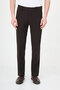 Düz Super Slim Fit Zippered Pocket Men's Trousers Dark Brown - 38344.26Y - 4
