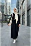 Bürümcük Fabric Belted Dress 2239-02 Black
