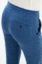 Straight Slim Fit Drawstring Elastic Waist 100% K Linen Men's Trousers Indigo - 38351.26Y - 4