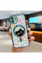 iPhone 12 Compatible Transparent Soft Silicone Magsafe Wireless Phone Case Cat Pattern