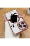 iPhone 14 Pro Compatible Cat Pattern Transparent Soft Silicone Magsafe Wireless Phone Case - 2