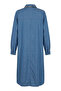 Foulard Detailed Denim Tunic 12119-02 Denim Blue - 7
