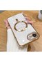 iPhone 17E Compatible Transparent Soft Silicone Magsafe Wireless Phone Case Star Pattern - 2