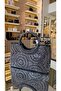 Imported round s Strappy stone embellished women's evening dress c Bag 27276 black - 5