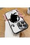 iPhone 15 Pro Max Compatible Cat Pattern Transparent Soft Silicone Magsafe Wireless Phone Case - 2