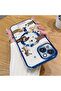 iPhone 15 Compatible Transparent Soft Silicone Magsafe Wireless Phone Case Dog Pattern - 2