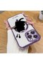 iPhone 16 Pro Max Compatible Cat Pattern Transparent Soft Silicone Magsafe Wireless Phone Case - 2