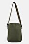 Men Brand Logo Cross Body Bag, Olive - 4