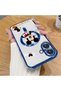 iPhone 16 Compatible Transparent Soft Silicone Magsafe Wireless Phone Case Mickey Pattern - 2