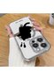iPhone 15 Pro Compatible Cat Pattern Transparent Soft Silicone Magsafe Wireless Phone Case - 2