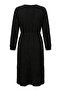 Bürümcük Fabric Belted Dress 2239-02 Black - 7