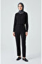 Straight Leg Trousers 1155-01 Black - 3