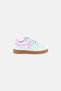 Kids Girl Brand Logo Lace Up Casual Shoes, Mint Green - 4