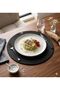 Black Jute Supla Set of 6 a Placemat - Luxury American Service Set - 2