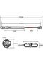 10 PCS Hydraulic Support Cabinet Hinge, 100N Soft Close Gas Strut Lift Support Cabinet Hing - 2