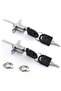 2PCS 16mm Drawer Lock 1 Lock 3 Office Desk Cabinet Safety Associated Lock with 2 Keys