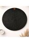 Black Jute Supla Set of 6 a Placemat - Luxury American Service Set - 3