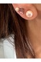 Minimal Colorful Studded 4 Pairs-8 Pieces Pearl Earring Set - 2