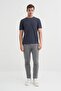 Men's Anthracite Crew Neck T-Shirt 46200 - 3