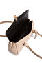 Women's Clamshell Lock and Charm Detailed Handbag and Shoulder Bag - 3