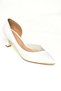 353 Women's Transparent Detailed 6.5 cm Goblet Heeled Shoes - 6