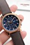 Leather Cord Inactive Internal Functions 5 Atm S Water-Resistant Men's Wristwatch Elc.08331.492 - 3