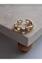 Gold Tiny Ring Adjustable - 4