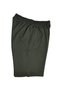 Comfortable Fit Stretch Fabric Combed Cotton Shorts with Arma Detail Suitable for Men Large Size 110-150 Kilogram Range Khaki - 4