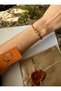 Stress Bracelet Breathability & Balance Series Fidget Bracelet Burgundy Bracelet Hematite Stone Natural Stone - 3