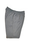 Comfortable Fit Stretch Fabric Combed Cotton Shorts Anthracite with Arma Detail, Suitable for Men with Large Sizes between 110-150 Kilograms - 4