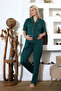 Pregnant Women's Adjustable Waist Short Sleeve Pajama Set - 6