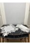 French Lace Laced Luxury Zigon Coffee Table Cover Single - 2