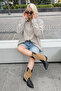 Women's Oversize Long Basic Shirt - 2