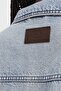 Logo Regular Fit Pocket Detail Denim Jacket Denim Jacket Xw002260 Af21338 Mb001 - 5
